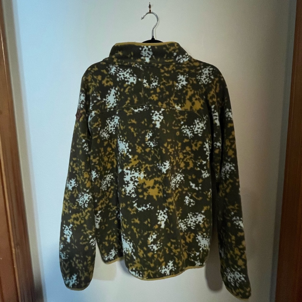 Women’s Large Burton’s Half Button Patterned Flee… - image 2